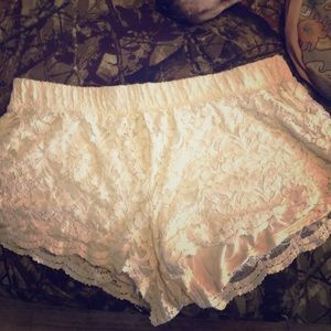 Lace shorts